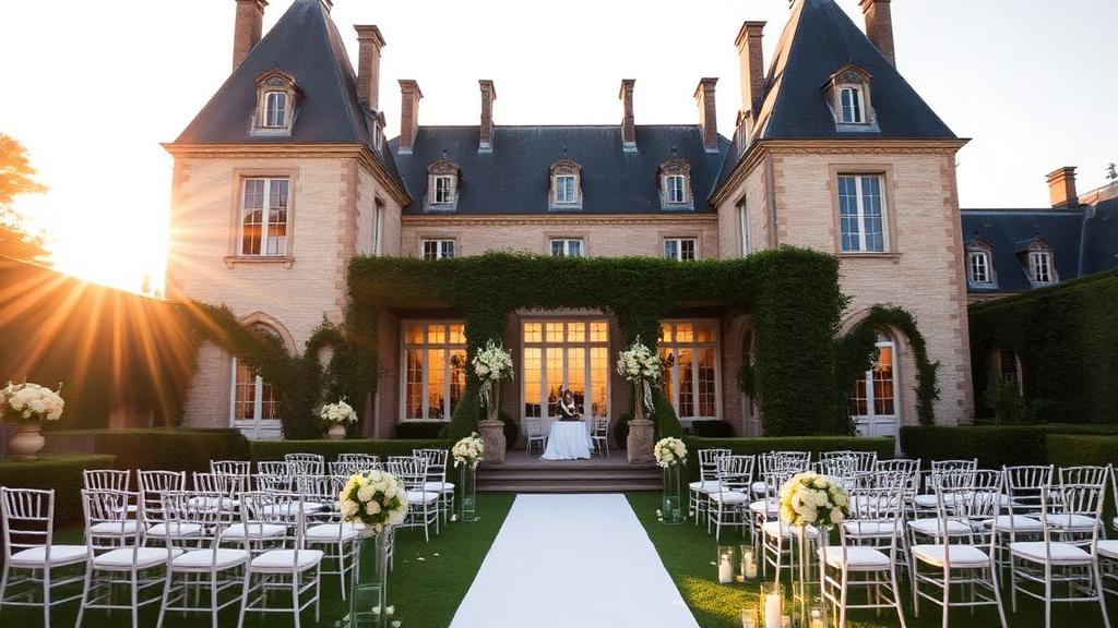 5 raisons de choisir un château privatisé pour votre mariage